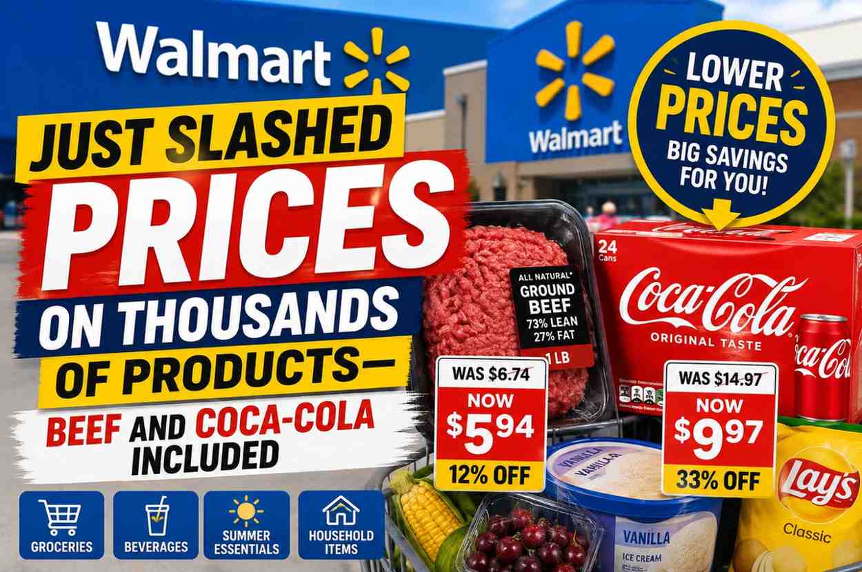 Walmart Just Slashed Prices on Thousands of Products—Beef and Coca-Cola Included