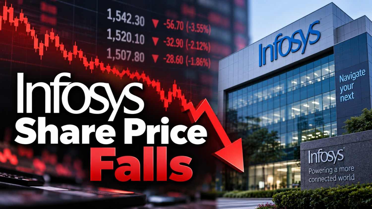 Infosys Share Price Falls: What’s Behind the Decline?