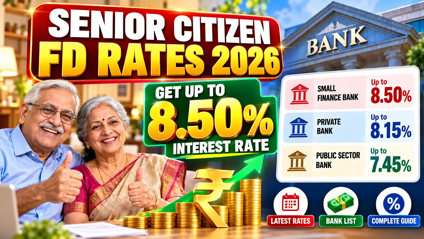 Senior Citizen FD Rates 2026: Earn Up to 8.50% Interest 1 Senior Citizen FD Rates 2026