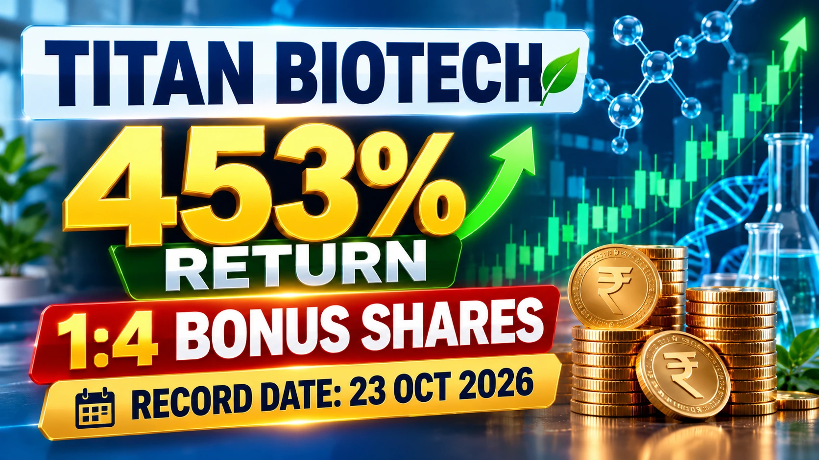 Titan Biotech Bonus Shares